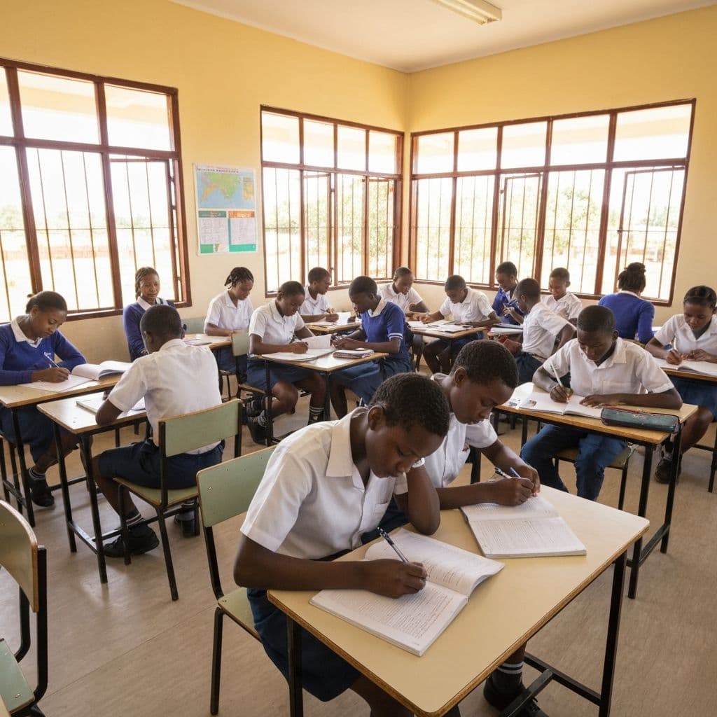 Students at Sammena School